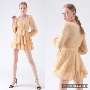 Chicwish Carefree Spotted Playsuit Romper